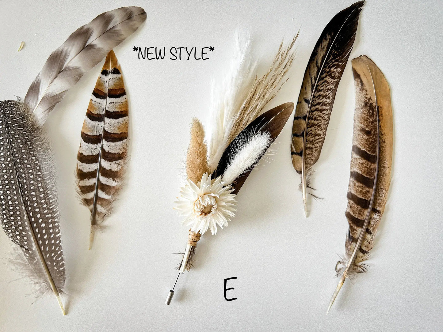 Boutonniere - Rustic Brown (customizable) - Withered Whimsy Boutonniere