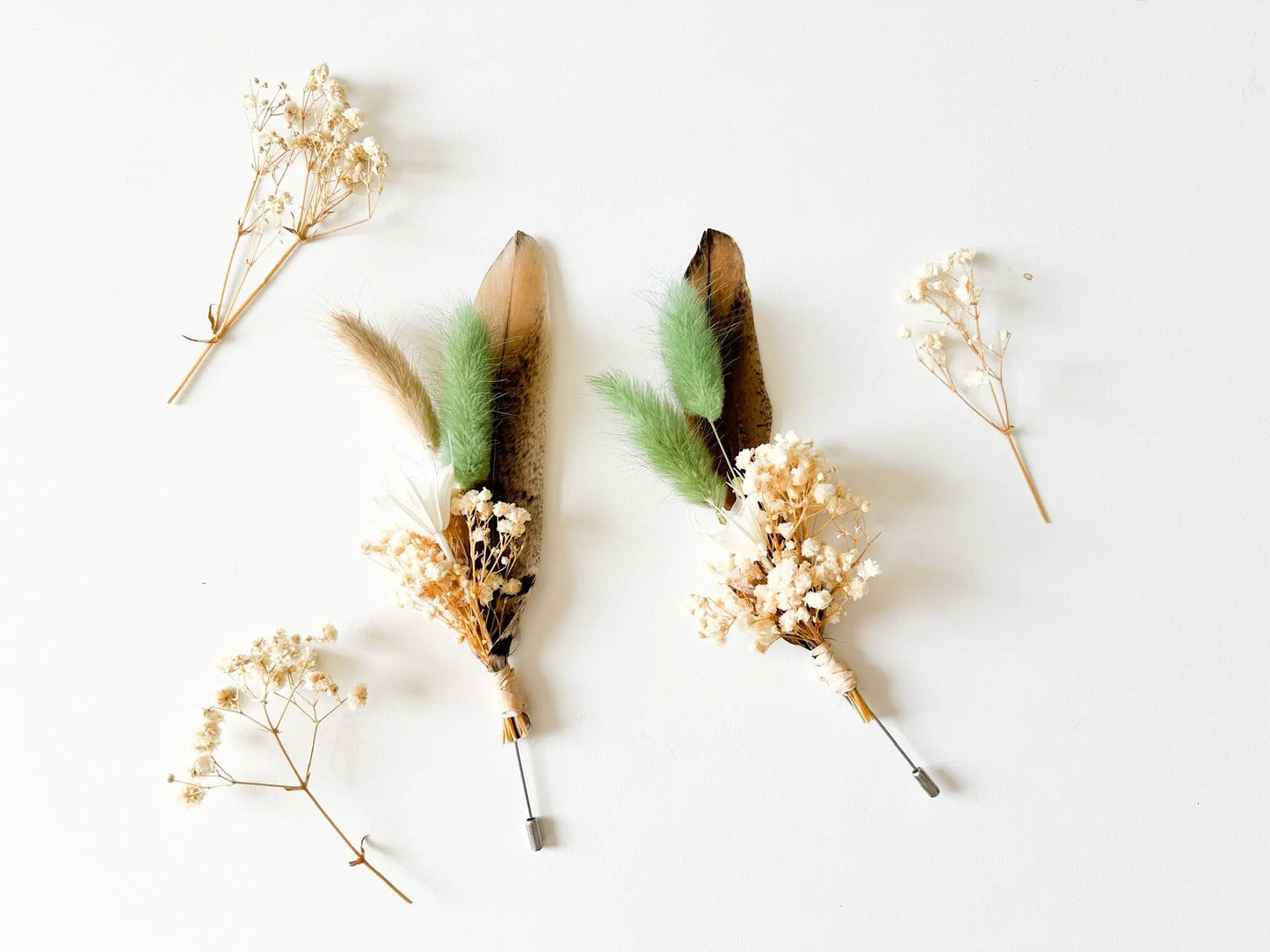 Custom Wedding Boutonnieres - Withered Whimsy Boutonniere