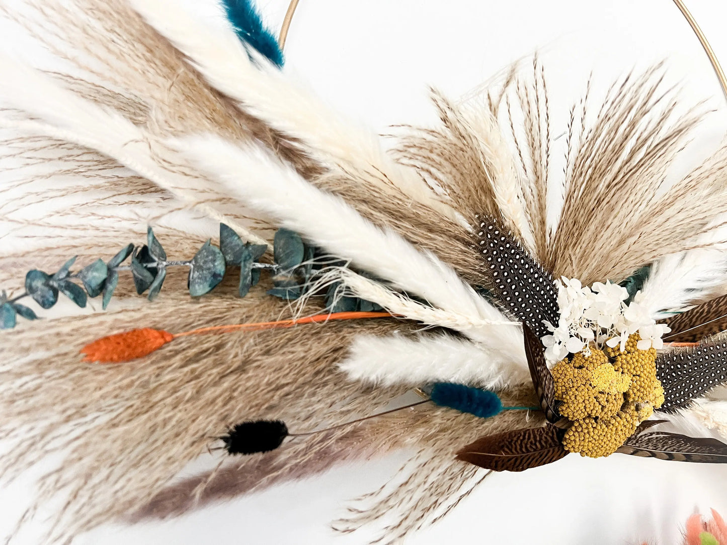 Floral Hoop - Withered Whimsy Boutonniere