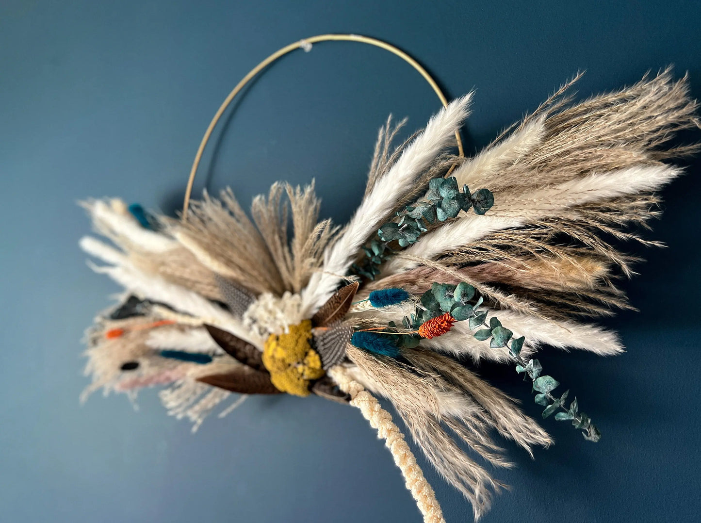 Floral Hoop - Withered Whimsy Boutonniere