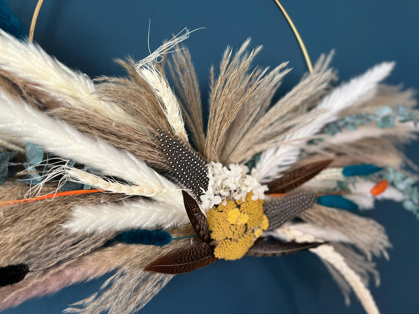 Floral Hoop - Withered Whimsy Boutonniere
