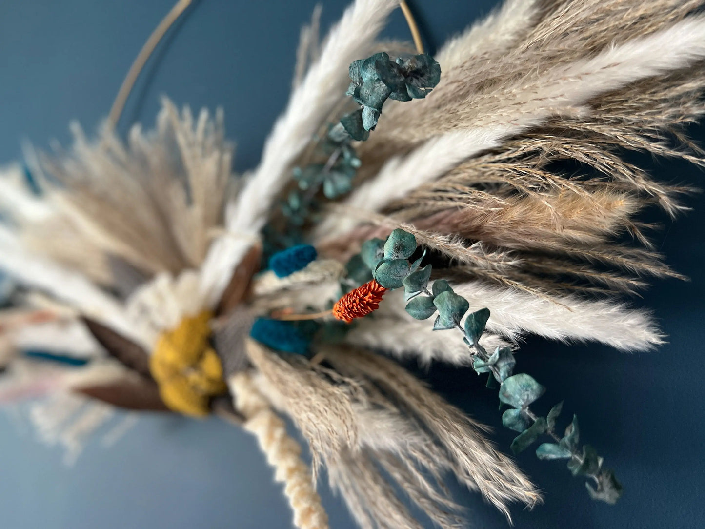 Floral Hoop - Withered Whimsy Boutonniere