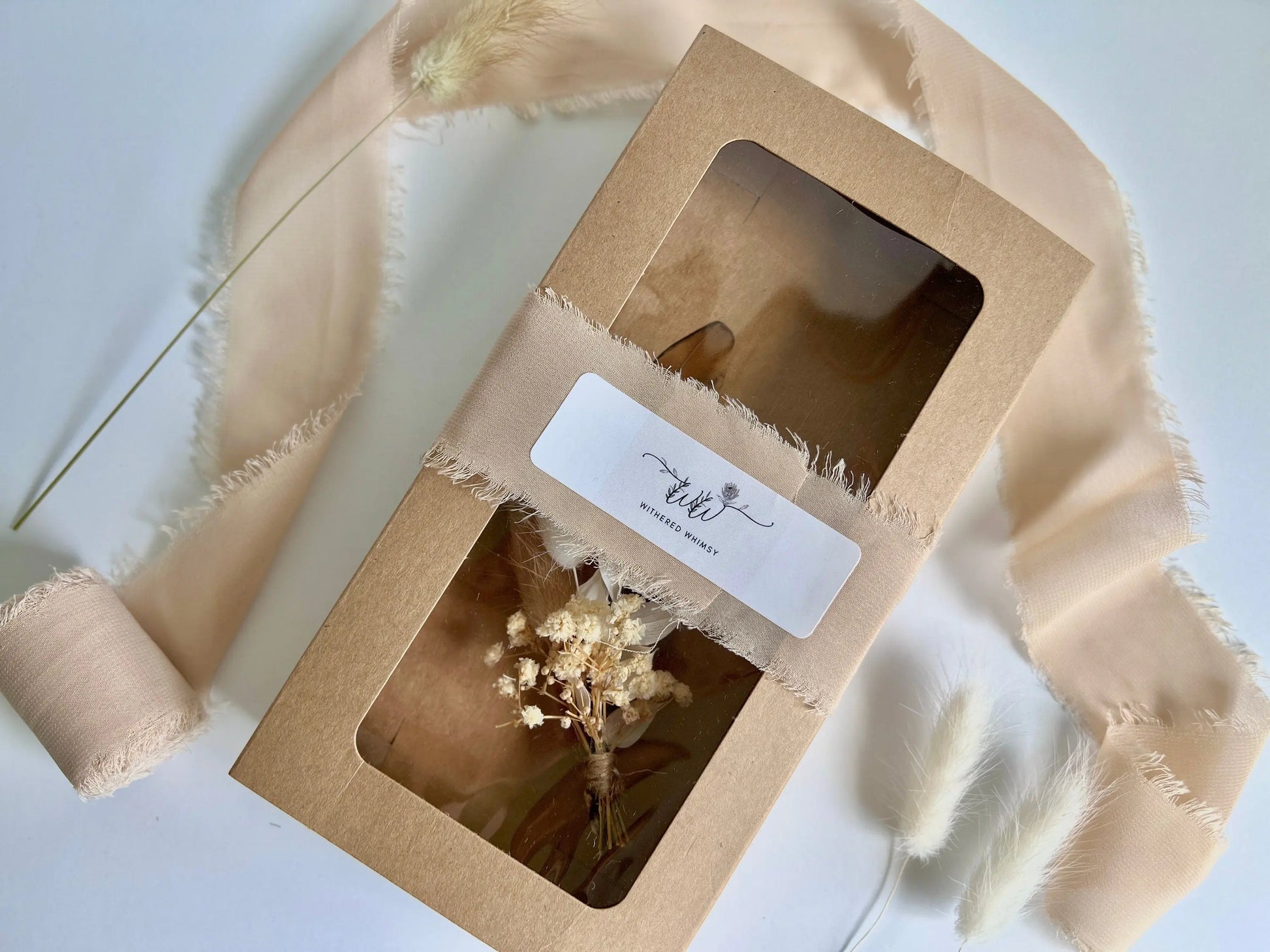 Add a gift box - gift/storage box for boutonnieres and hat feathers - Withered Whimsy Craft Box