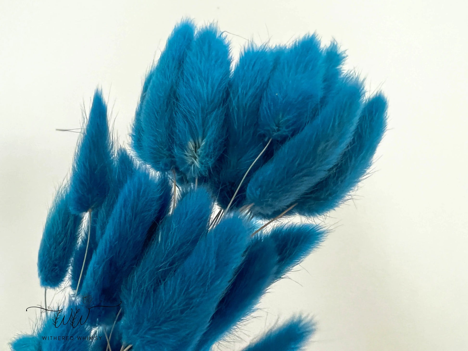 Bunny Tails - Blue - Withered Whimsy Bunny Tails