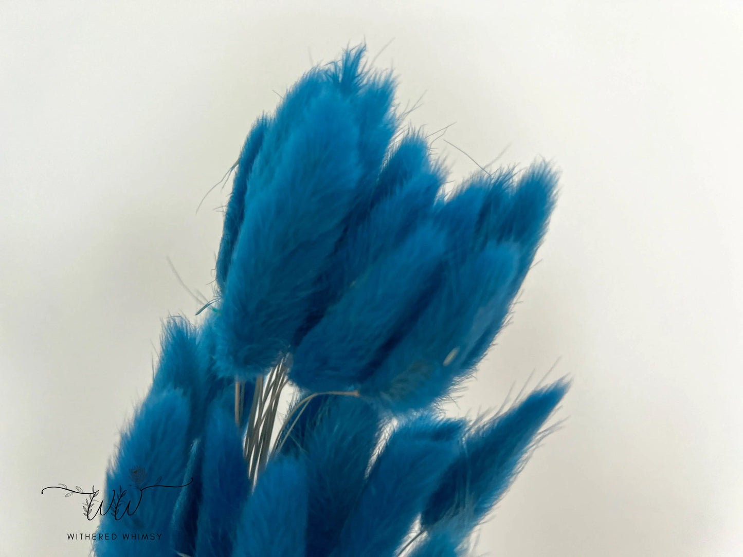 Bunny Tails - Blue - Withered Whimsy Bunny Tails