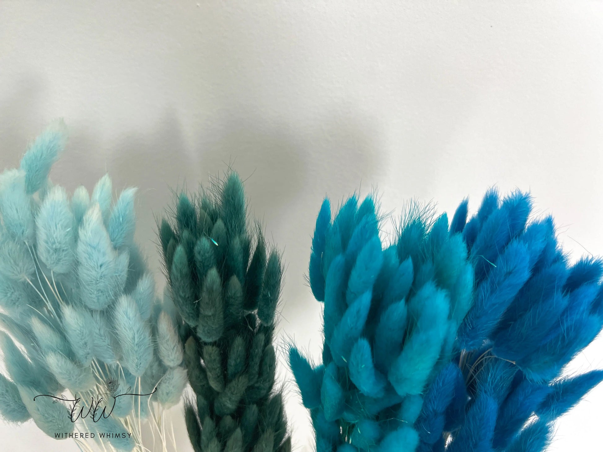 Bunny Tails - Blue - Withered Whimsy Bunny Tails