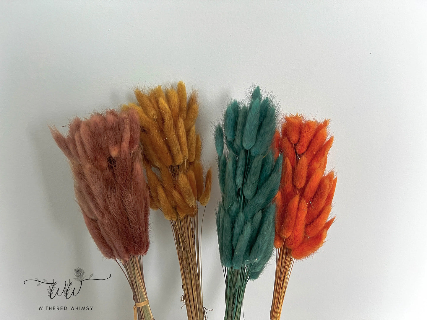 Bunny Tails - Boho Colors - Withered Whimsy Bunny Tails