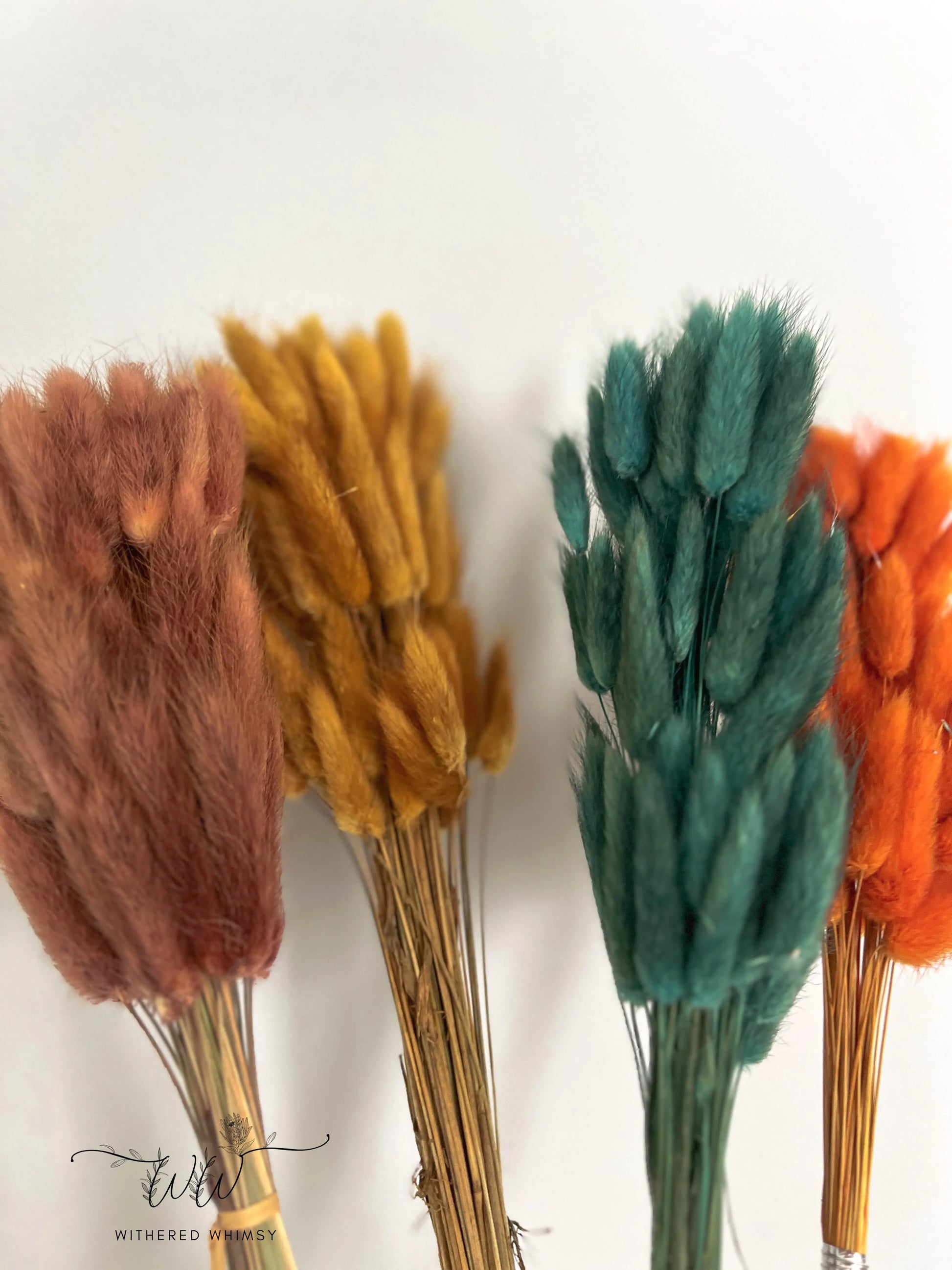 Bunny Tails - Boho Colors - Withered Whimsy Bunny Tails