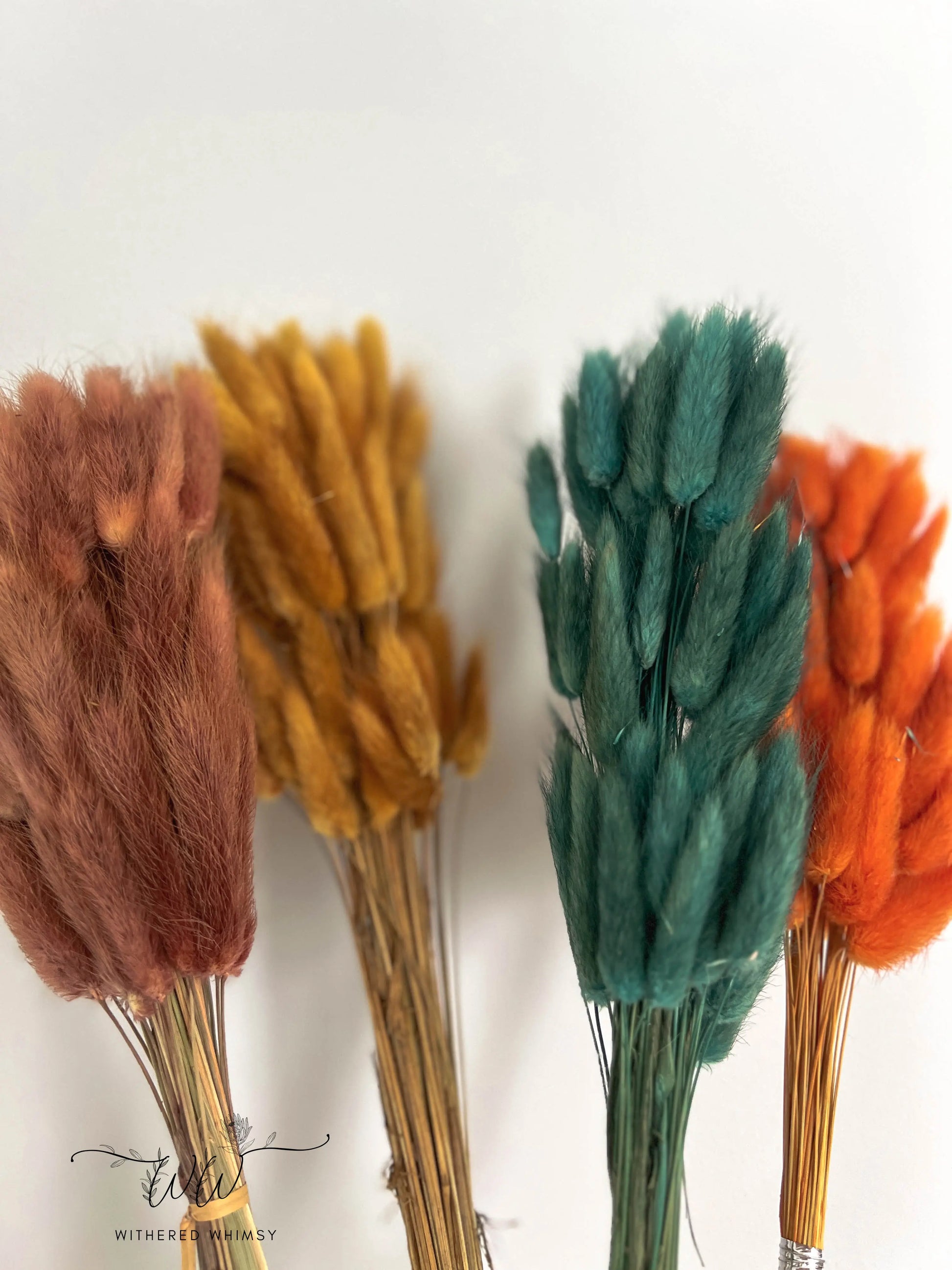 Bunny Tails - Boho Colors - Withered Whimsy Bunny Tails