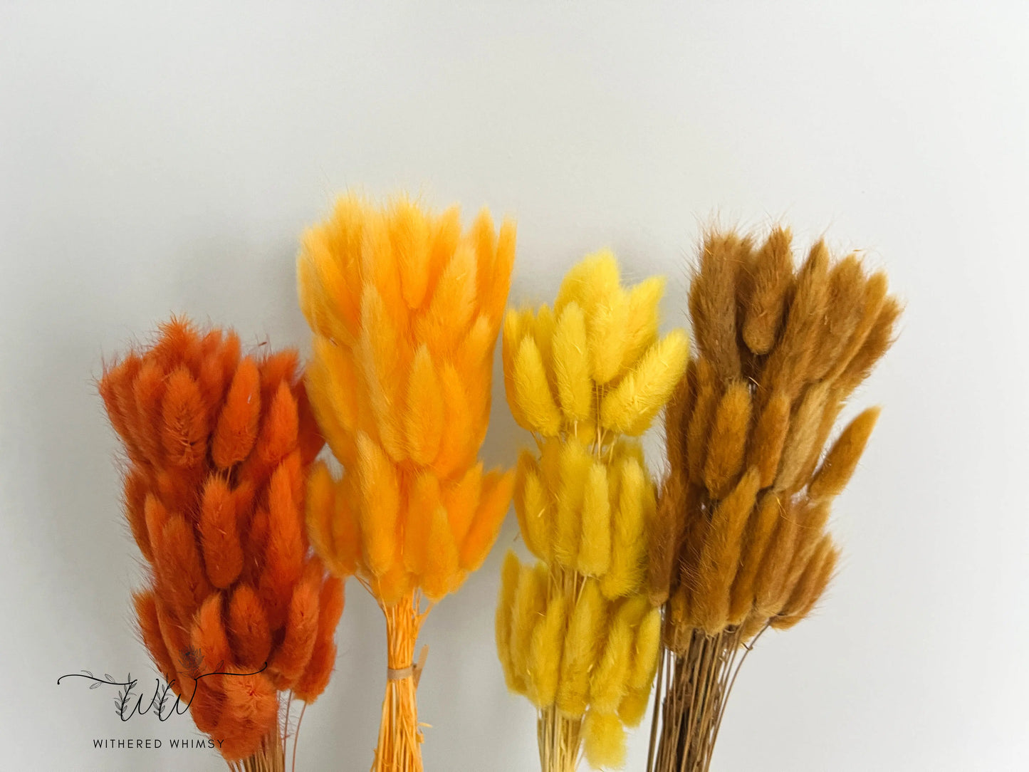 Bunny Tails - Warm Fall Colors - Withered Whimsy Bunny Tails