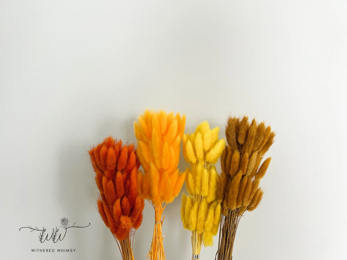 Bunny Tails - Warm Fall Colors - Withered Whimsy Bunny Tails