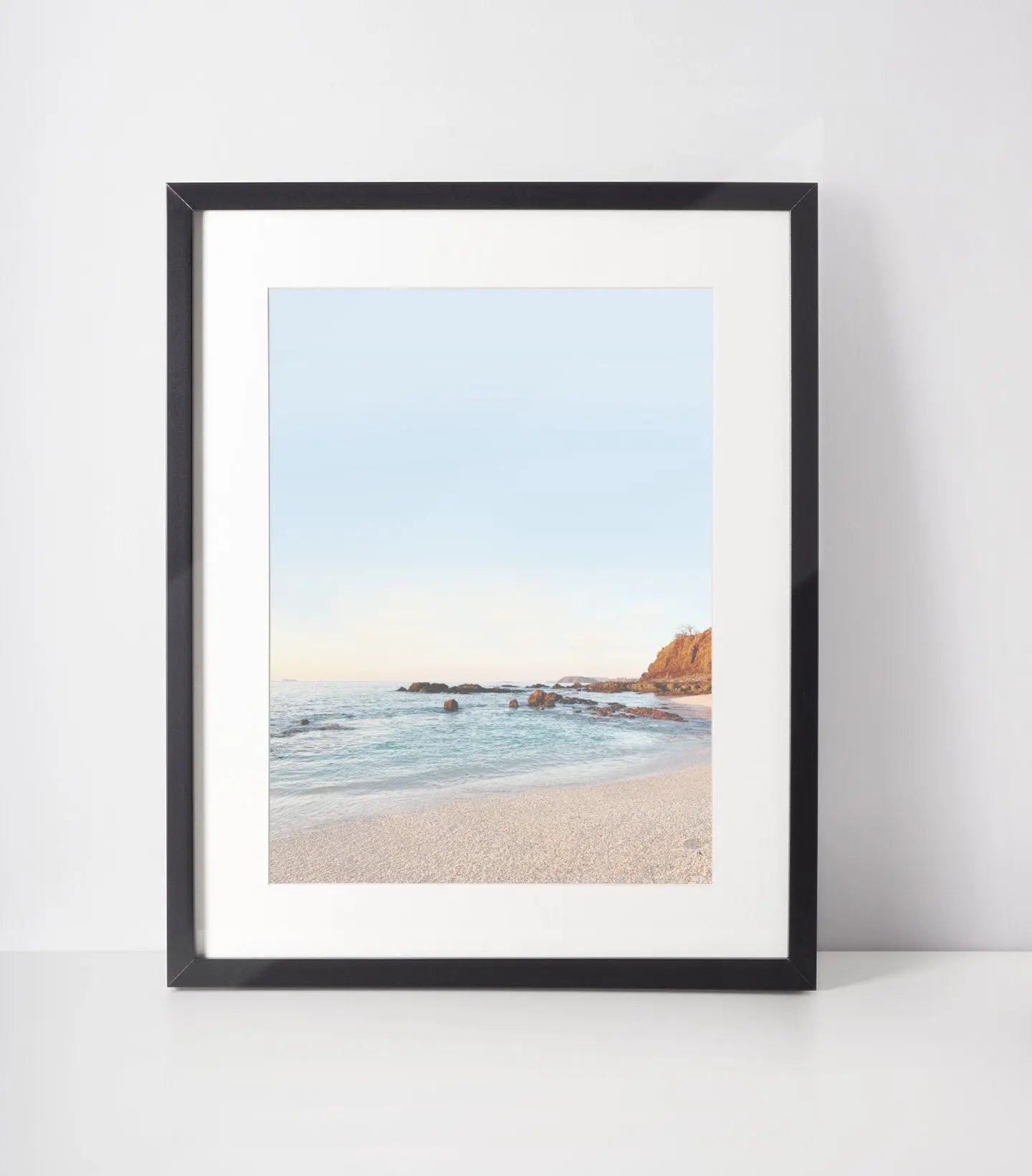 Costa Rica Beach Digital Download, Instant Download, Coastal Wall Art, Pastel Sunset Ocean Print, Landscape Travel Photography