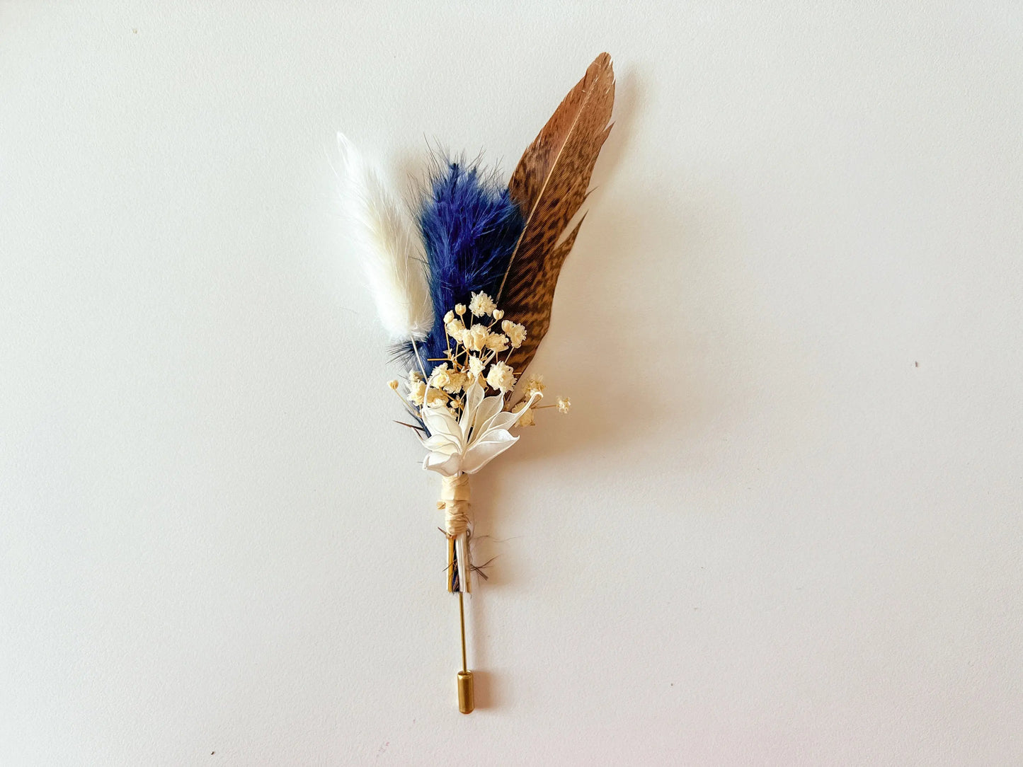 Custom Dried Flower Boutonniere Set - Withered Whimsy Boutonniere