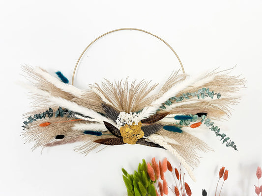 Floral Hoop - Withered Whimsy Boutonniere