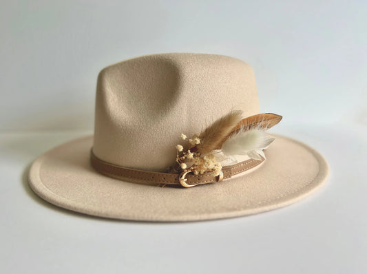 Hat feathers - Neutral Pheasant - Withered Whimsy Hat Feathers