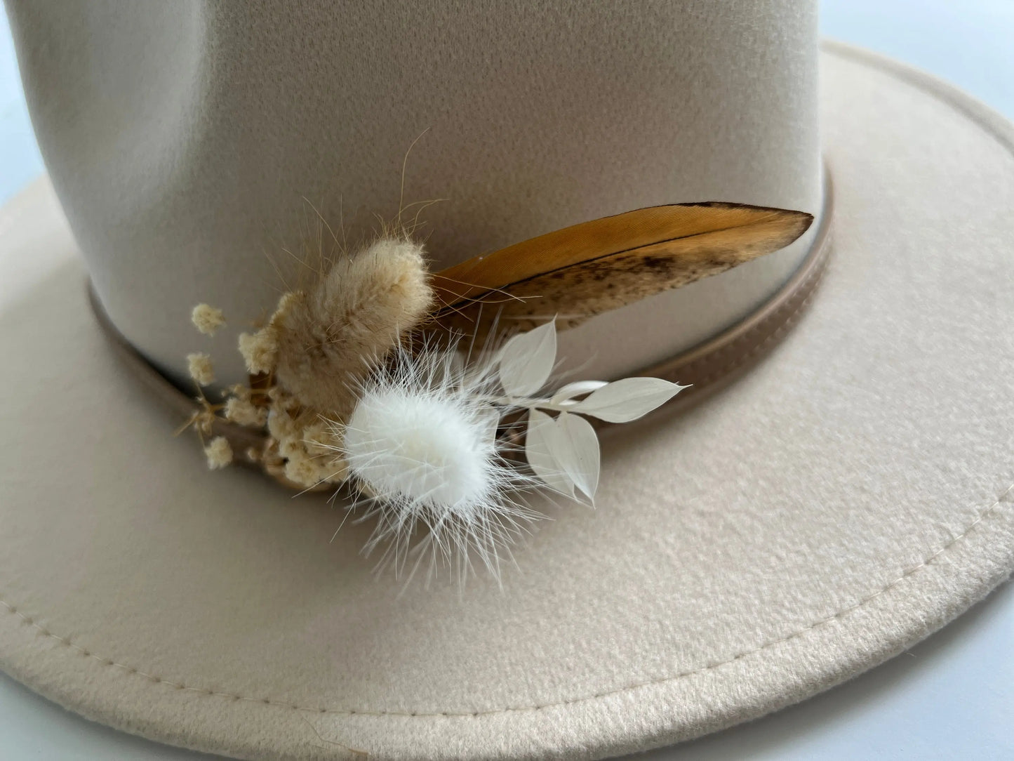 Hat feathers - Neutral Pheasant - Withered Whimsy Hat Feathers