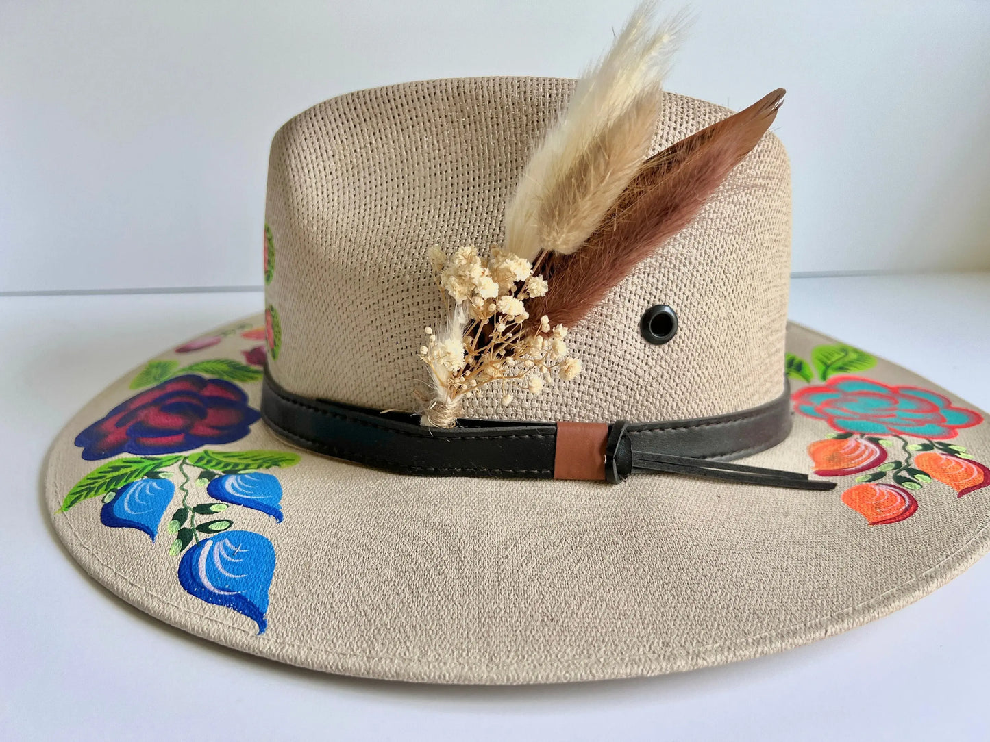 Hat feathers - Rustic Brown - Withered Whimsy Hat Feathers